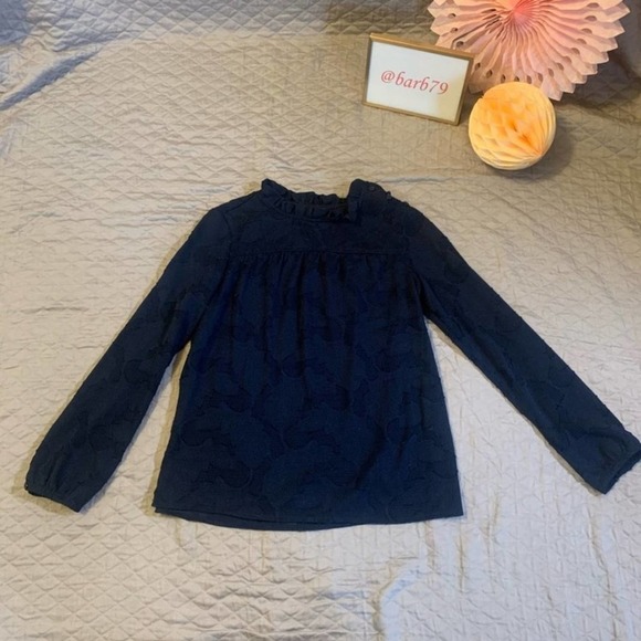 BANANA Republic Blue High Neck Top XXS P - Picture 1 of 7